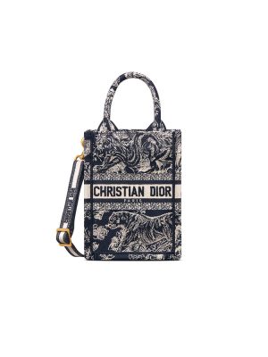 MINI DIOR BOOK TOTE PHONE BAG