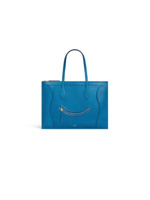 CLINE FLAT CABAS NEW LUGGAGE IN GLOSSY CALFSKIN