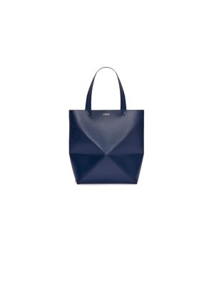 LOEWE XL Puzzle Fold tote in shiny calfskin(HIGH-END GRADE)